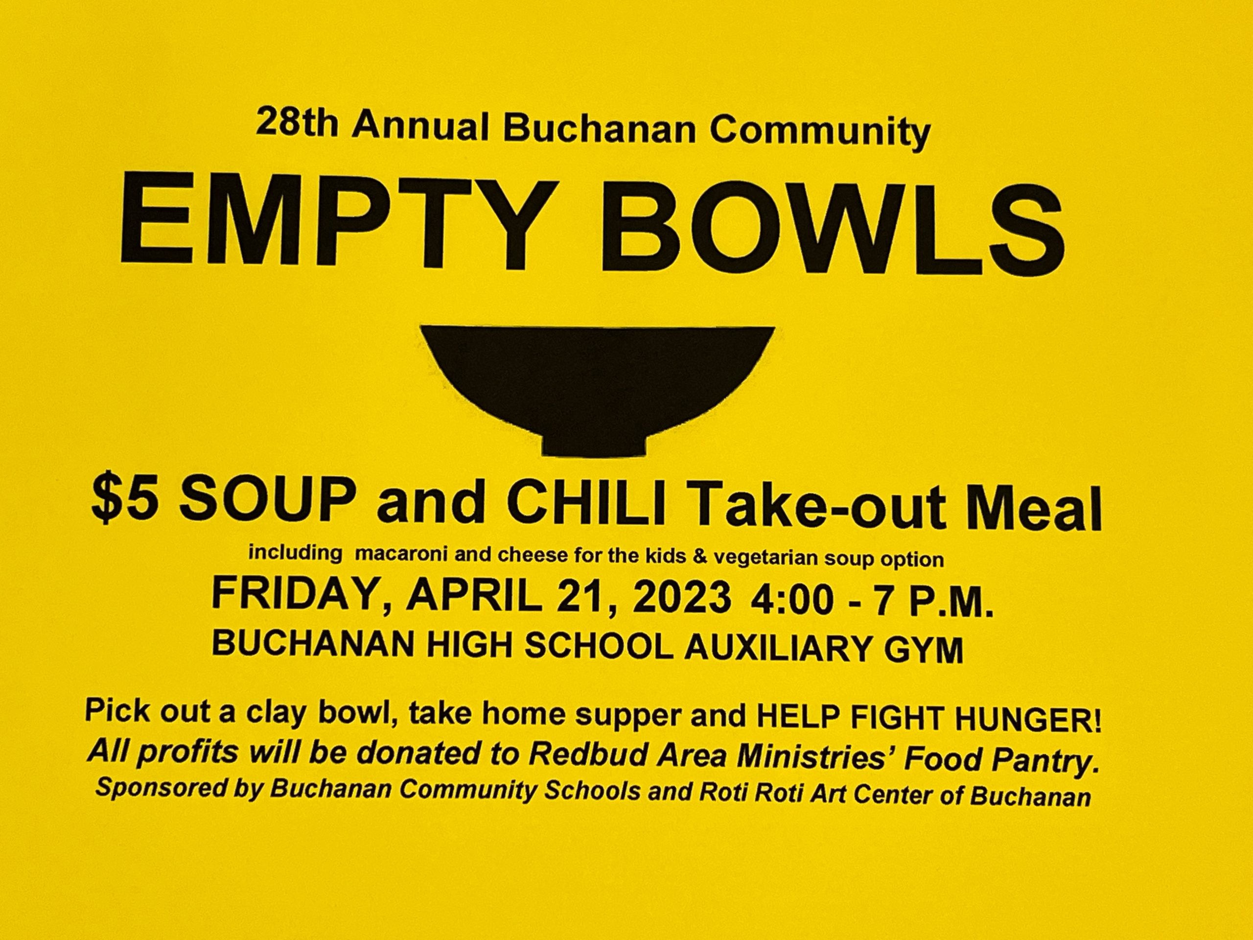 2023 Souper Bowl of Caring to benefit Community Shelter of Union